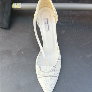 Sonia Rykiel Cream Heeled Shoes